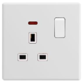 13A switched socket (single pole)