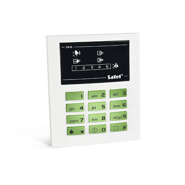 LED keypad for CA-5 control panel (CA-5 KLED-S)