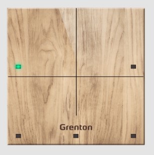 GRENTON TOUCH PANEL+ 4B CUSTOM WOOD TF-Bus, light