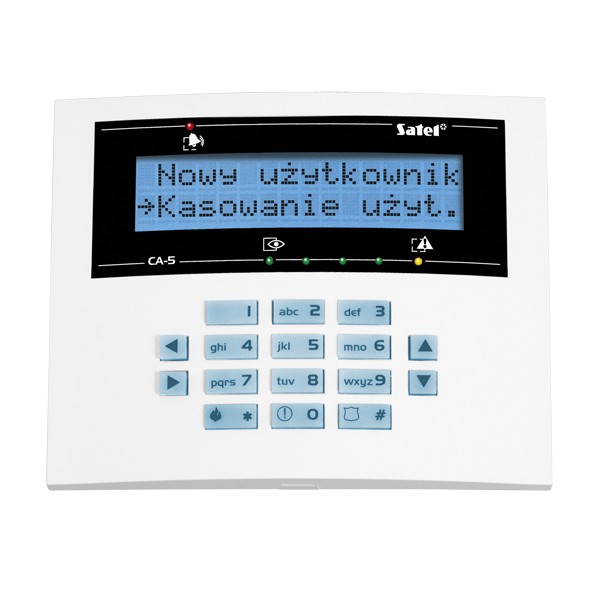 LCD keypad for CA-5 control panel (CA-5 BLUE-L)