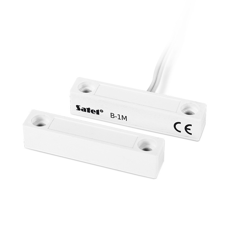 Surface-mounted magnetic contact (white) (B-1M)