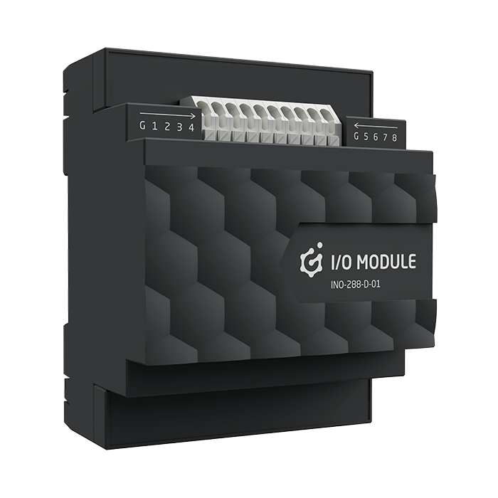 GRENTON I/O MODULE 8/8, DIN, TF-Bus