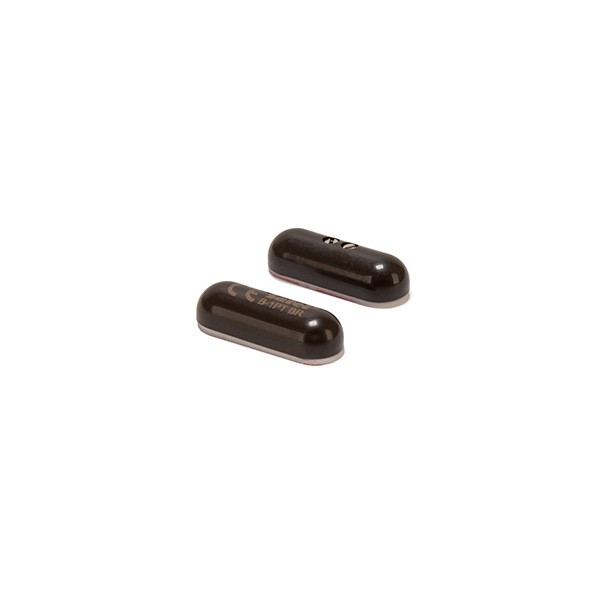 Surface-mounted pill shaped magnetic contact with terminals (brown) (B-1PT BR)