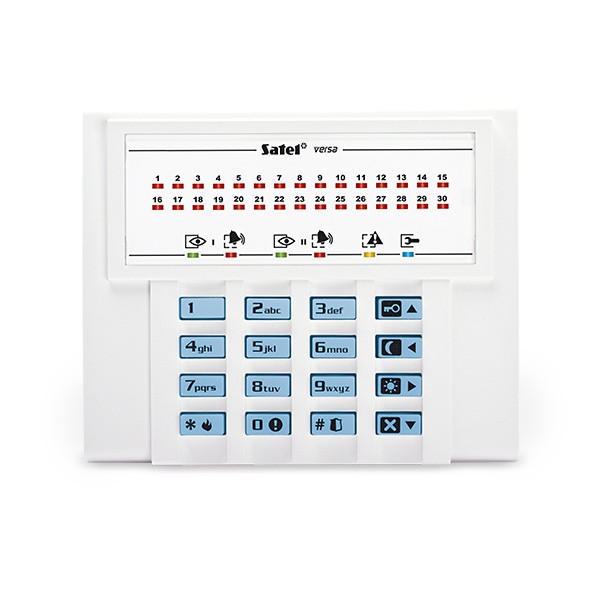 LED keypad for VERSA panels (VERSA-LED-BL)