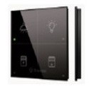 GRENTON TOUCH PANEL+ 4B CUSTOM ICONS TF-Bus, black
